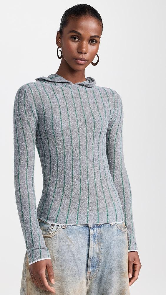 MM6 Maison Margiela Pinstripe Pullover | Shopbop Product Image