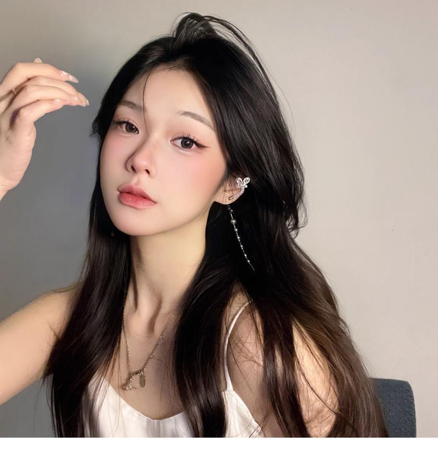 Butterfly Rhinestone Alloy Ear Cuff (Various Designs) / Set Product Image