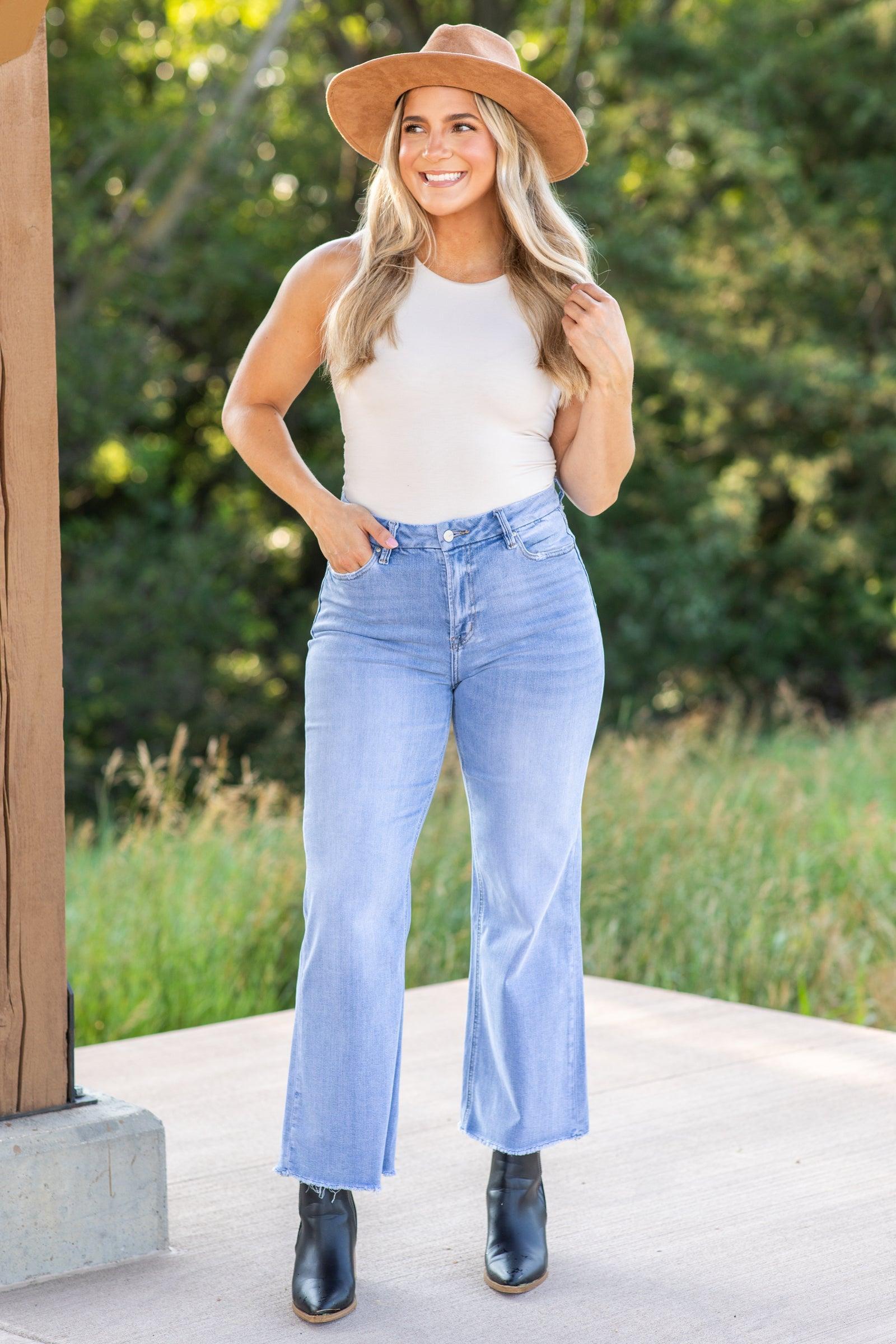 Mica High Rise Wide Leg Jeans Product Image