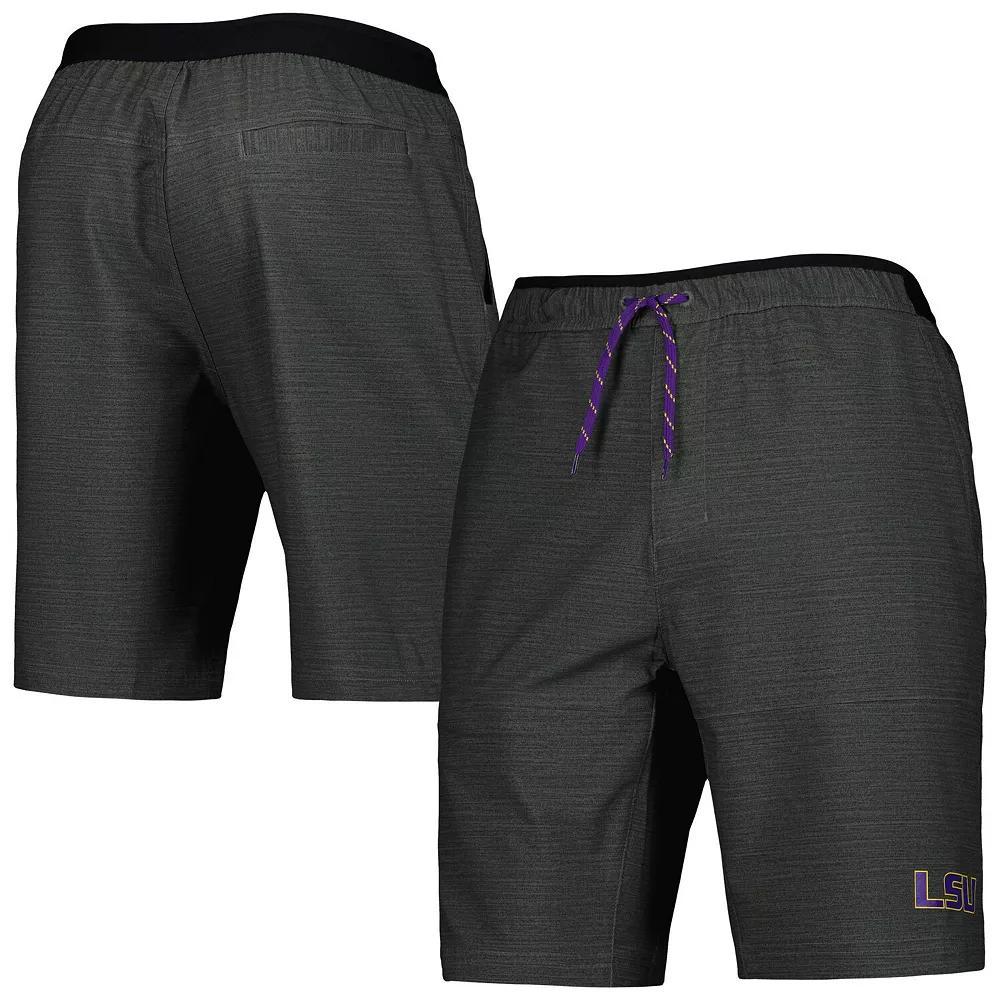 Men's Columbia Gray LSU Tigers Twisted Creek Omni-Shield Shorts, Size: 2XL, Grey Product Image