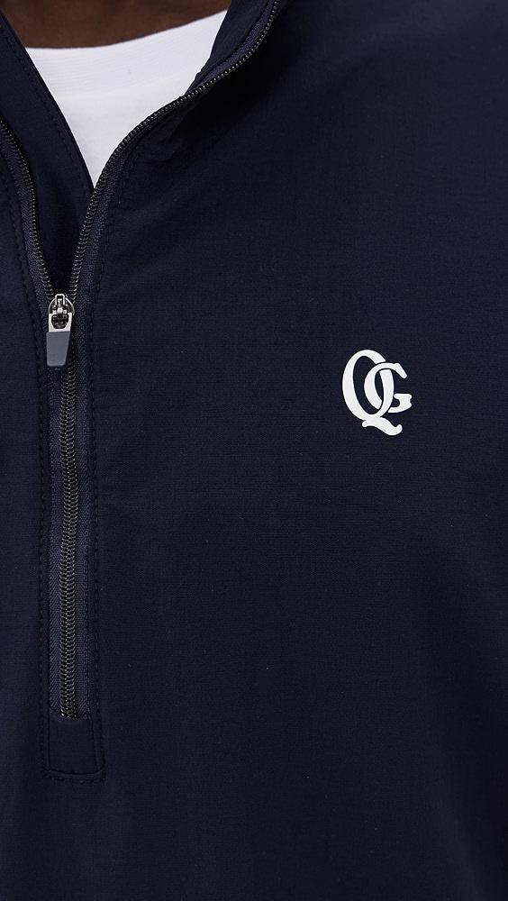 Quiet Golf Monogram Performance Quarter Zip | Shopbop Product Image