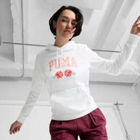 PUMA Faux Embroidered Floral Women's Hoodie Product Image