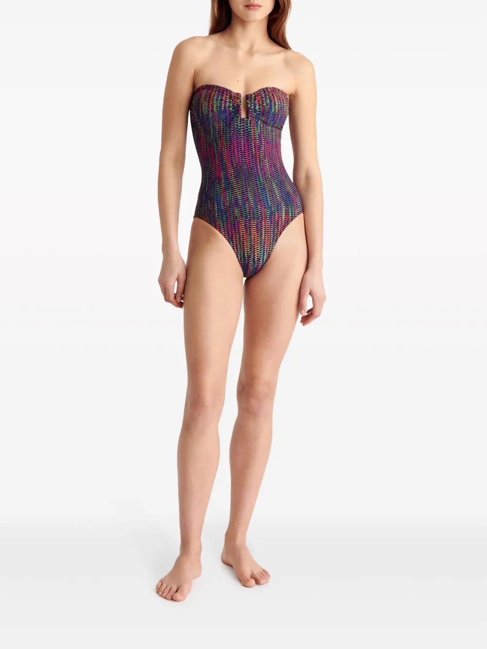 Halo strapless swimsuit Product Image