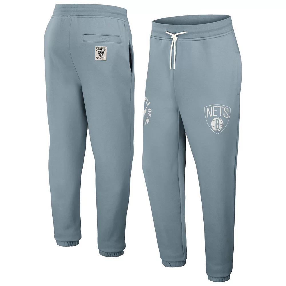 Men's NBA x Staple Mint Brooklyn Nets Plush Sweatpants, Size: XL, Team Product Image