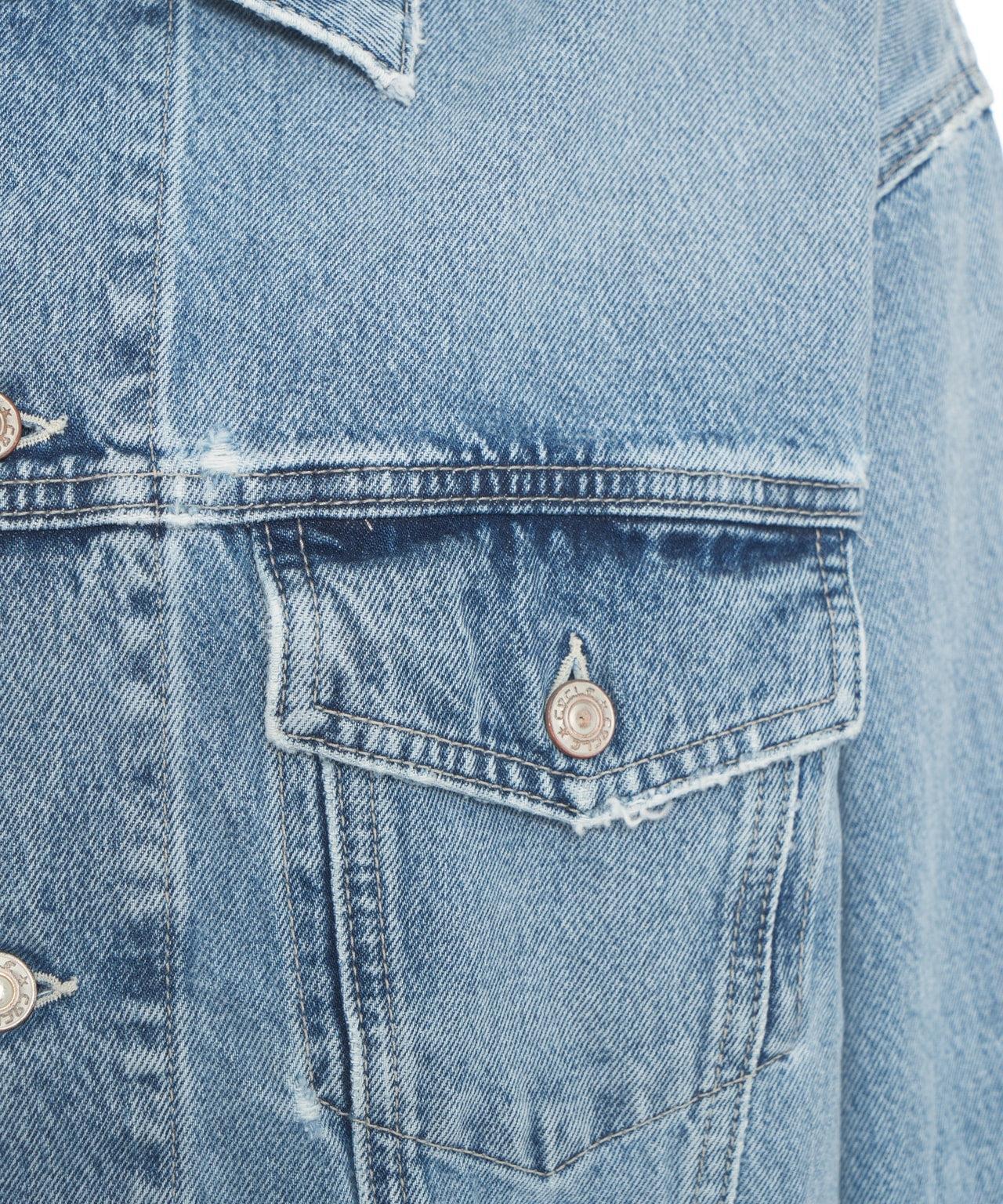Oversize denim jacket 'Logan' Product Image