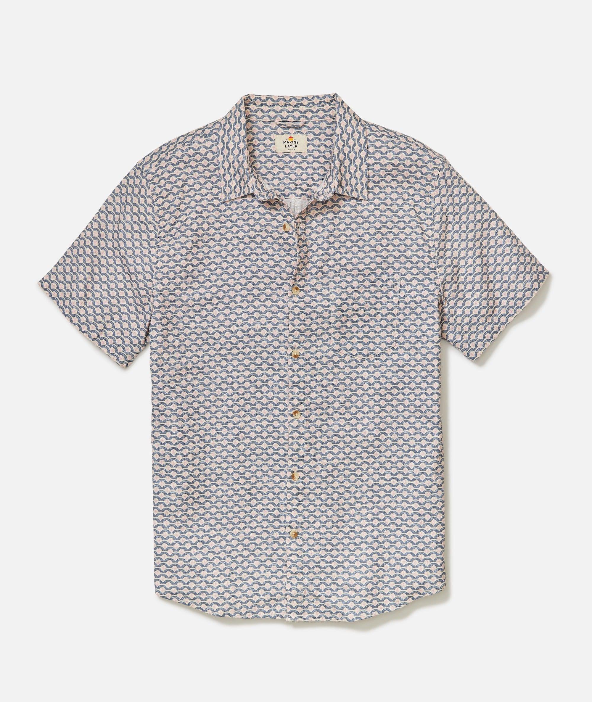 Stretch Selvage Short Sleeve Shirt Product Image