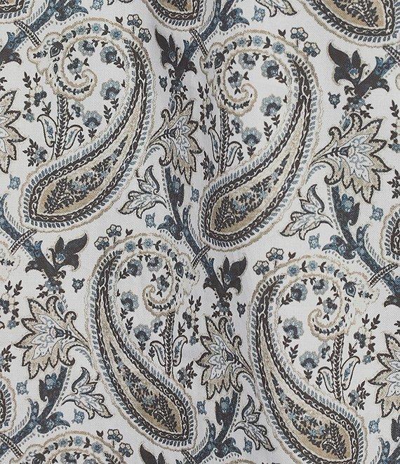 Cremieux Blue Label Large Paisley Twill Long Sleeve Woven Shirt Product Image
