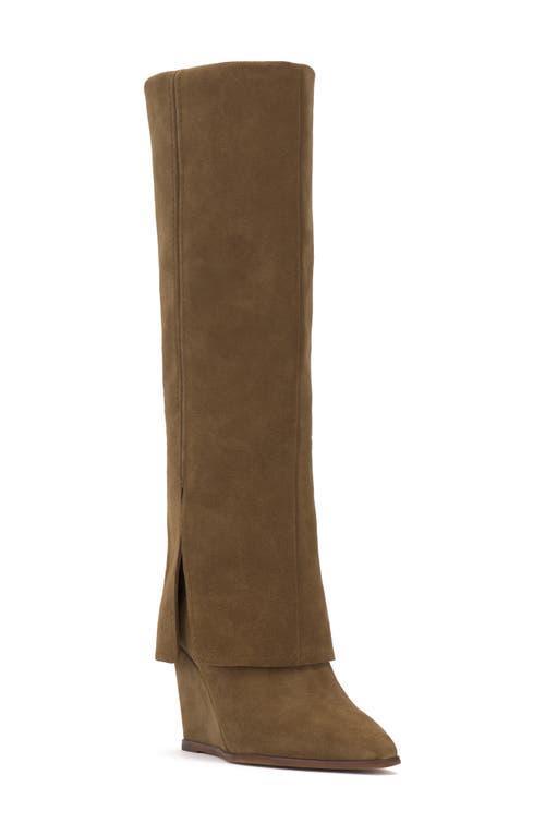 Journee Langly Women's Wedge Knee High Boots, Girl's, Size: 9 Wc Product Image