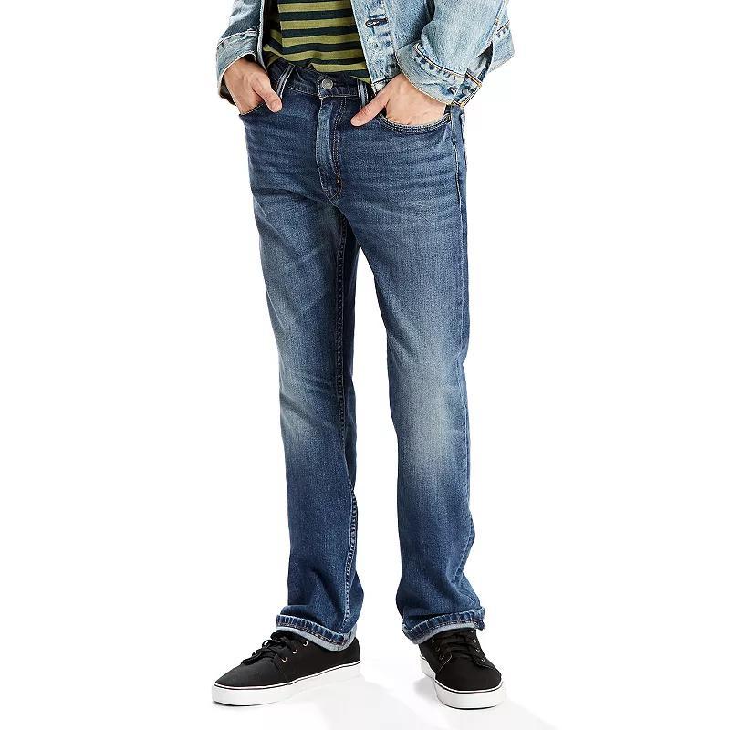 Men's Levi's® 513™ Slim Straight Stretch Jeans, Size: 42 X 32, Emgee Product Image