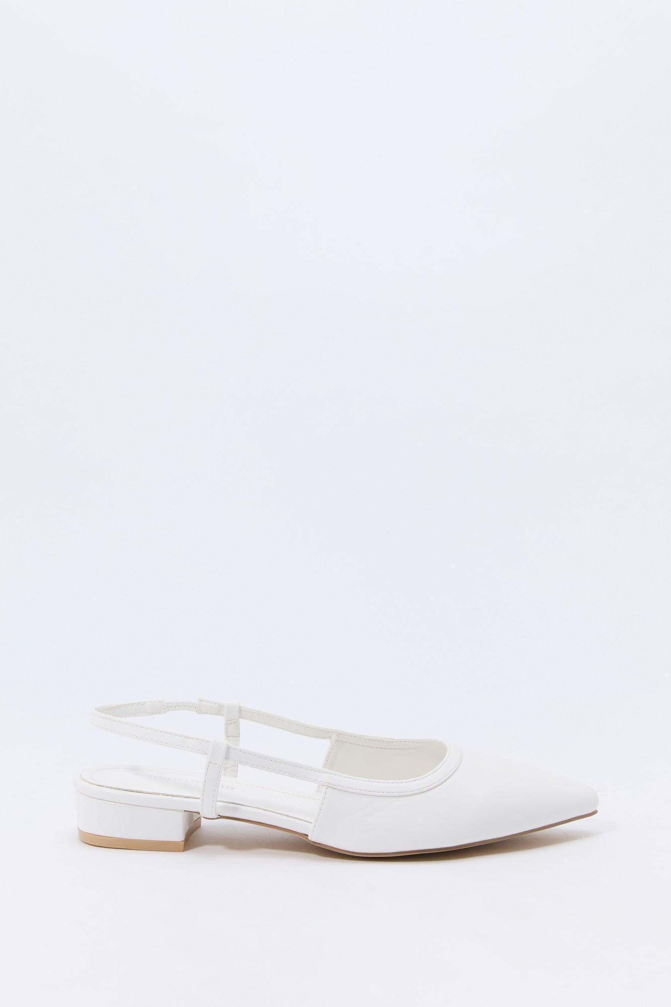 Pointed Toe Slingback Flat Female Product Image
