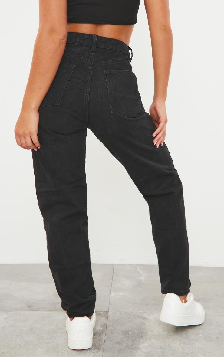 Black Mom Jeans Product Image