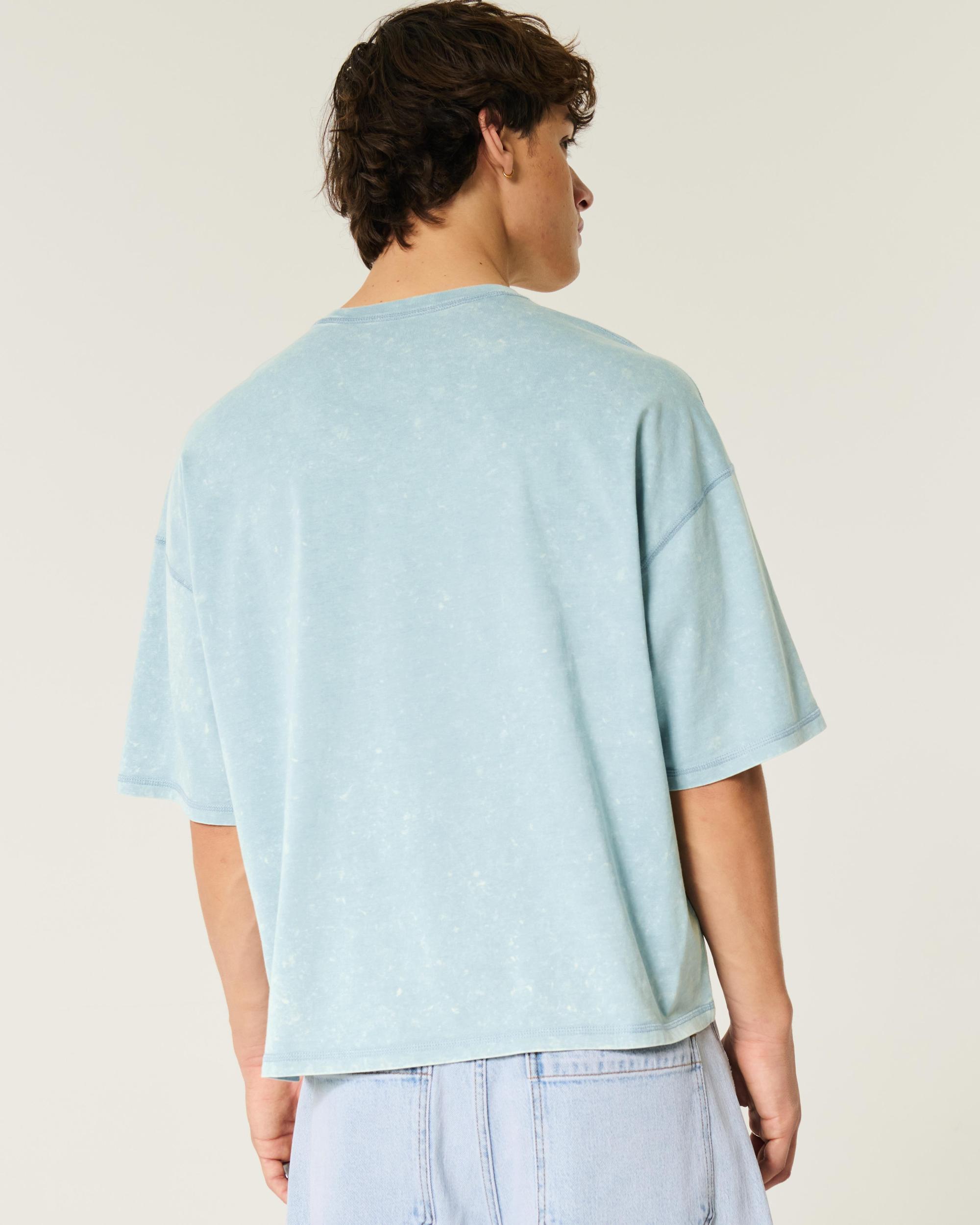 Baggy Crop Crew T-Shirt Product Image