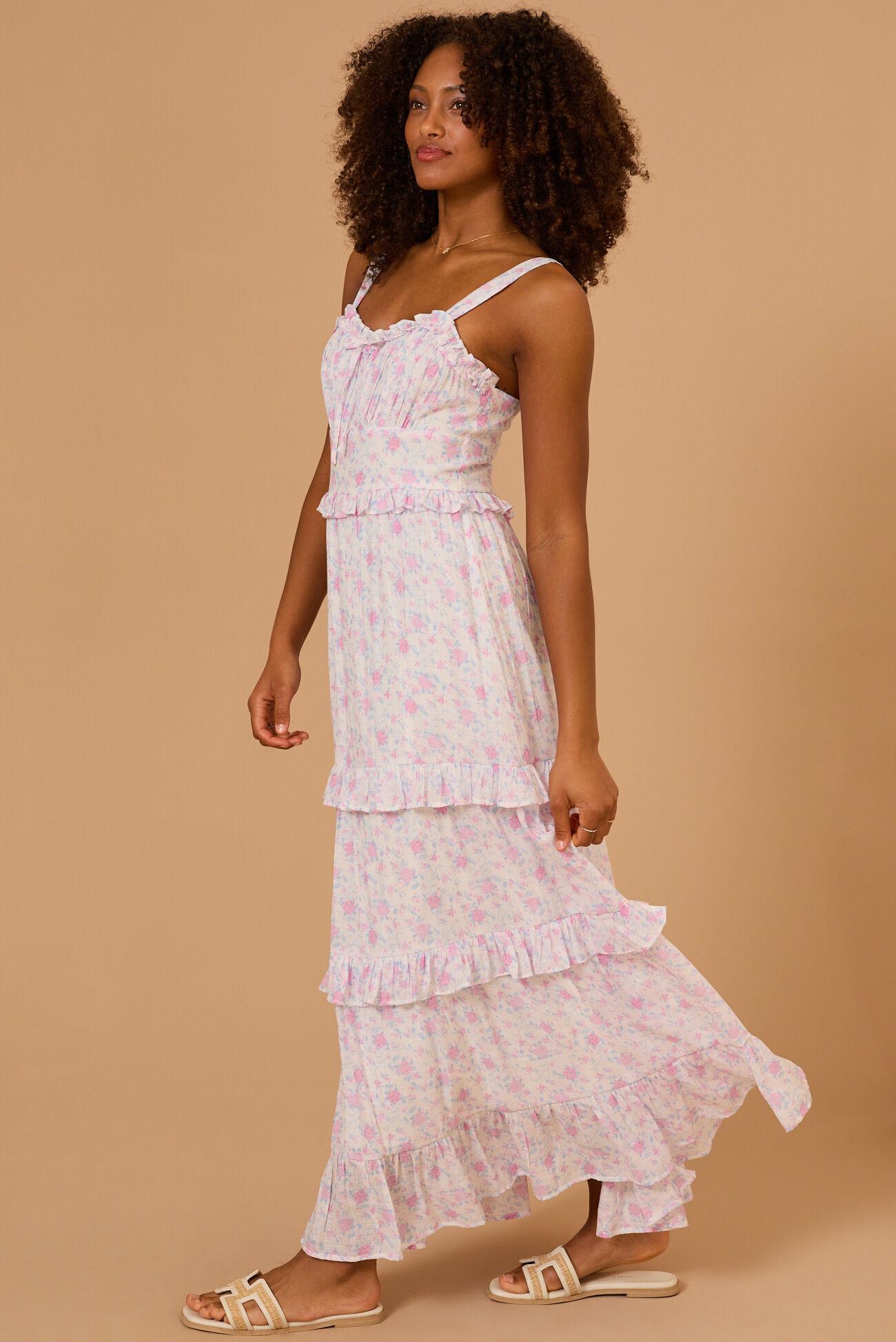Meleny Floral Maxi Dress Product Image