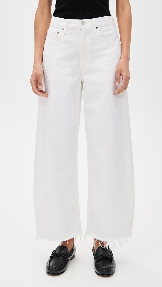 AGOLDE Low Curve Fray Jeans | Shopbop Product Image
