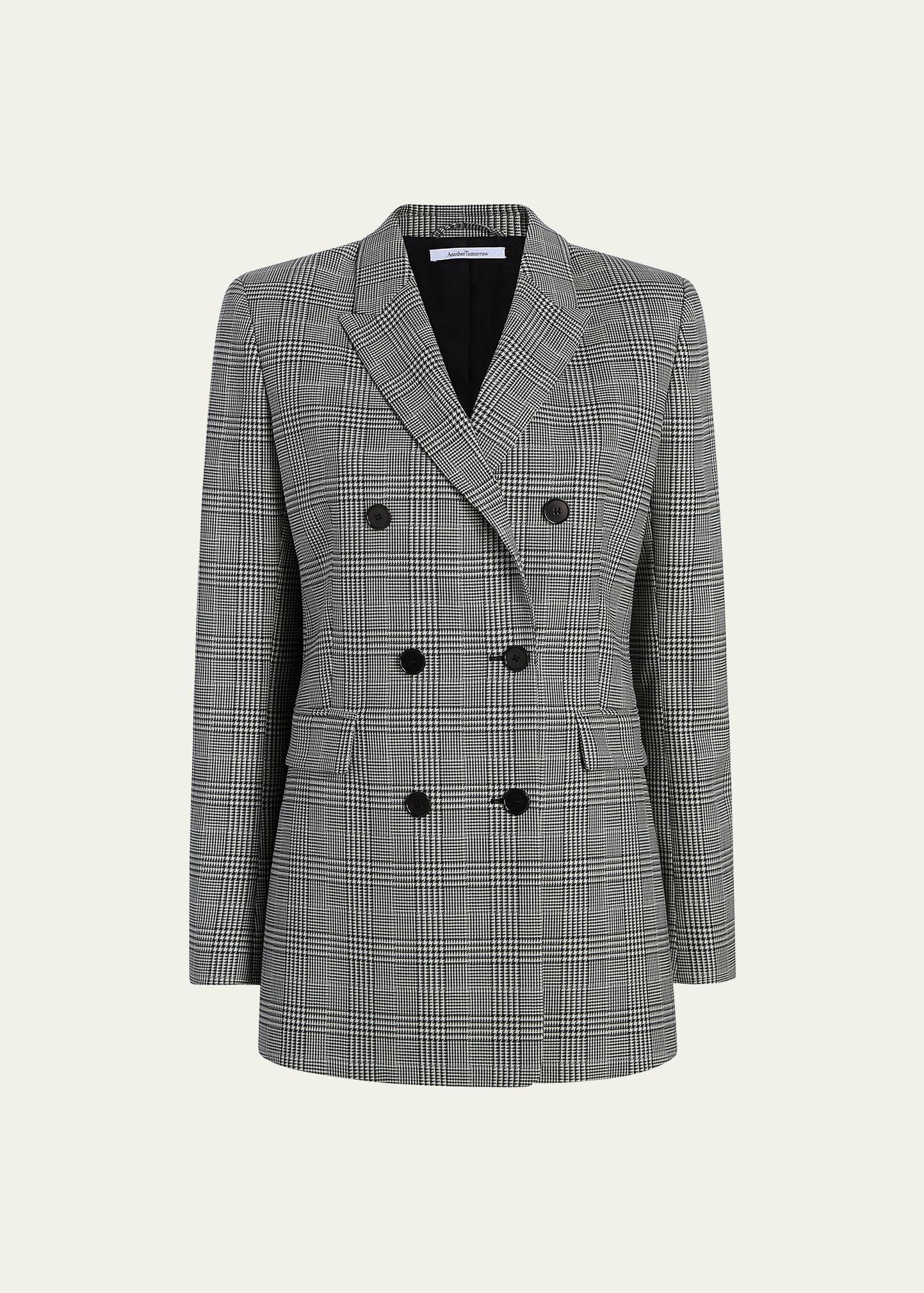 Merino Wool Blazer Jacket Product Image