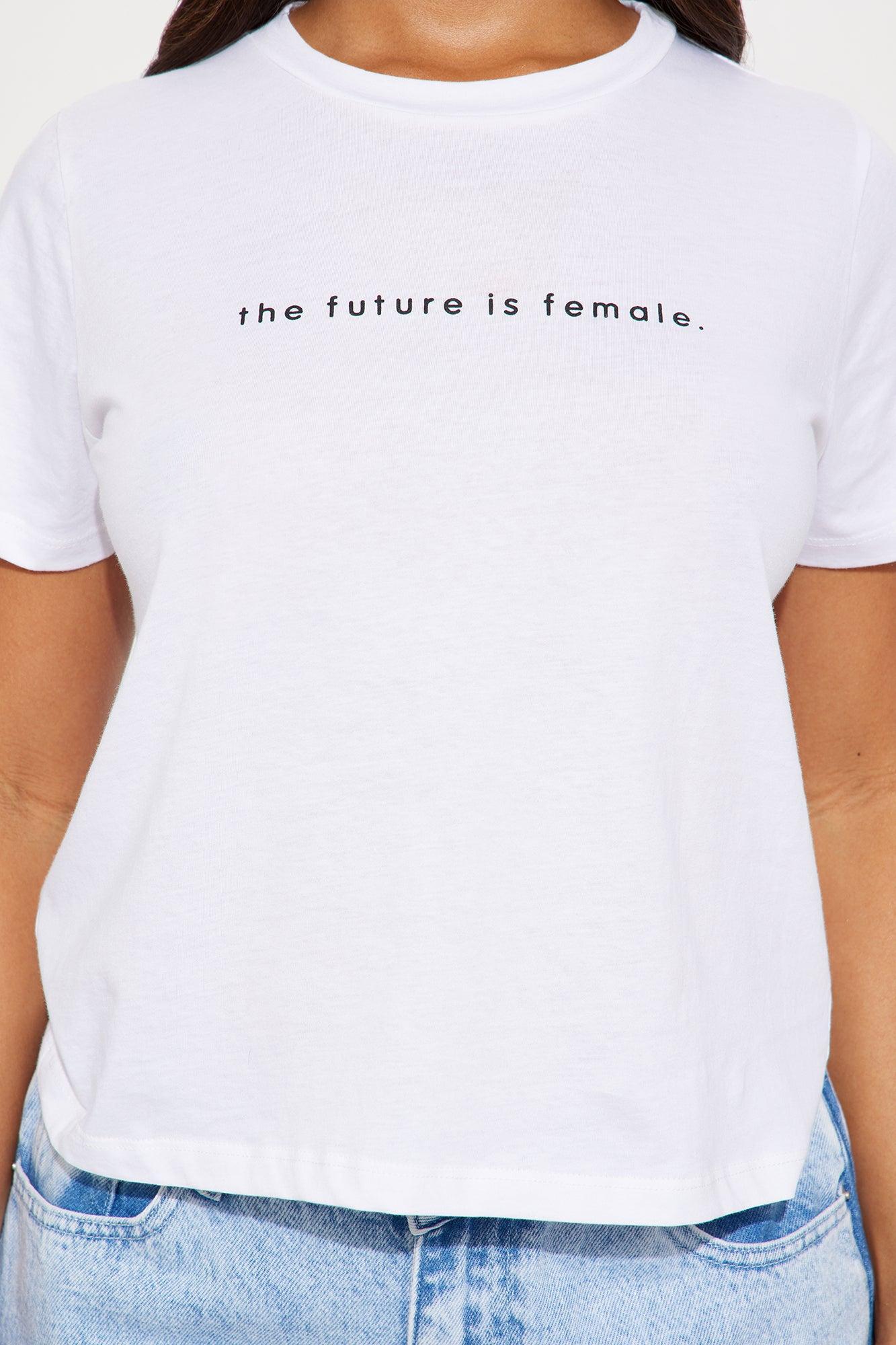 The Future Is Female Tee - White Product Image