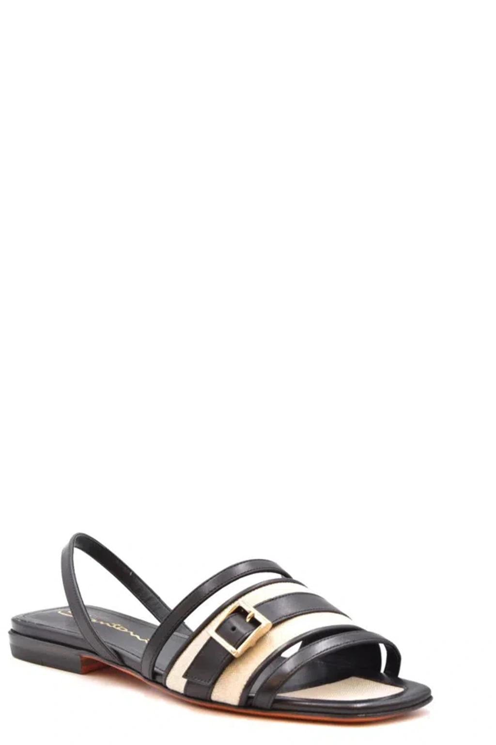 SANTONI Sandals In Black Product Image