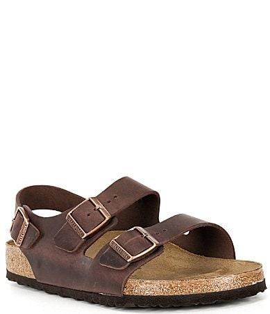 Birkenstock Mens Milano Leather Sandals Product Image