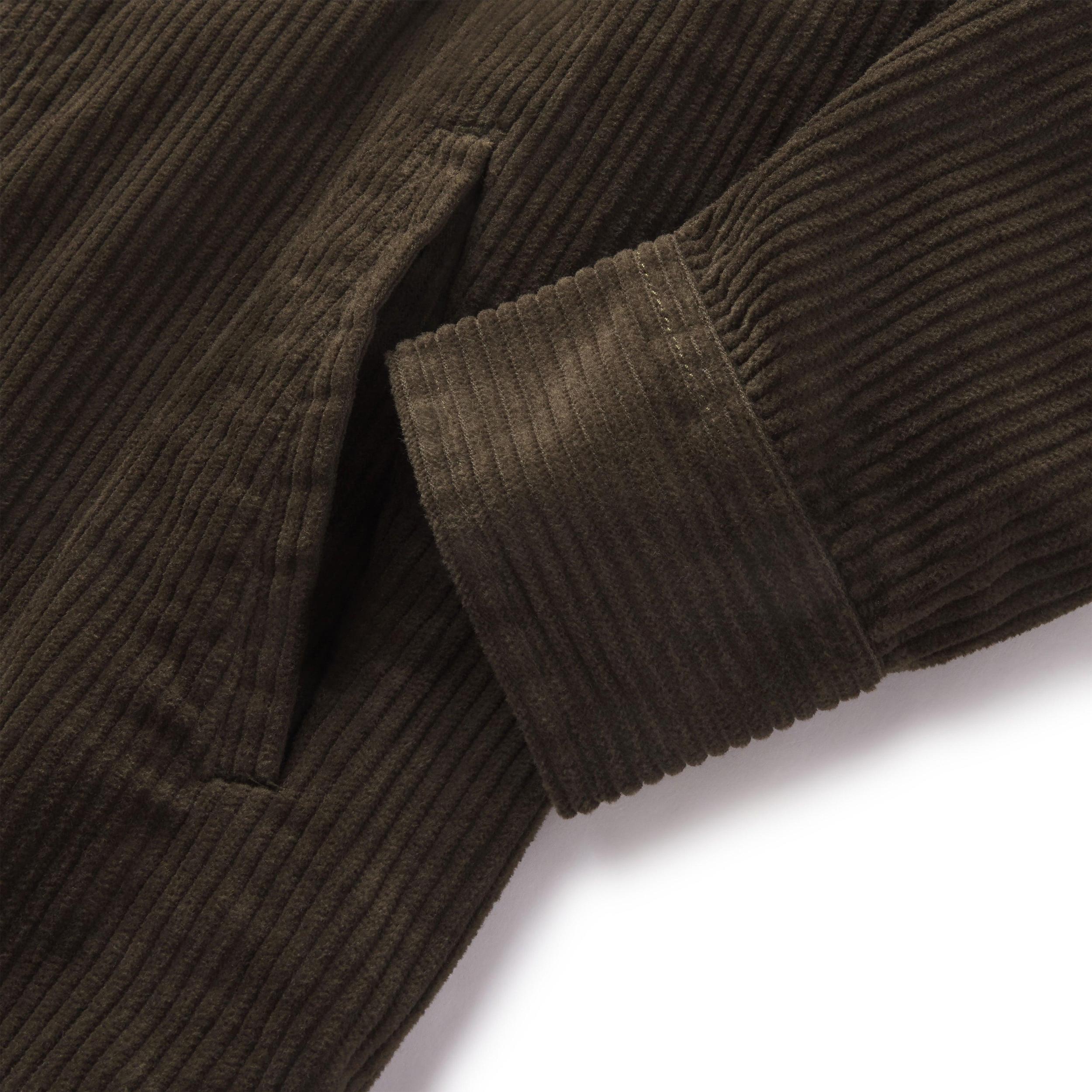 Catalina Rope Cord Shirt Jacket  - Olive Product Image