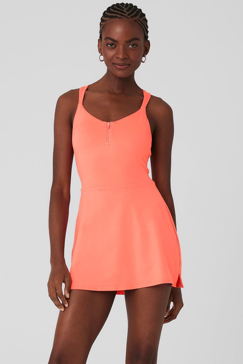 Alosoft Showcase Dress - Candy Orange Product Image