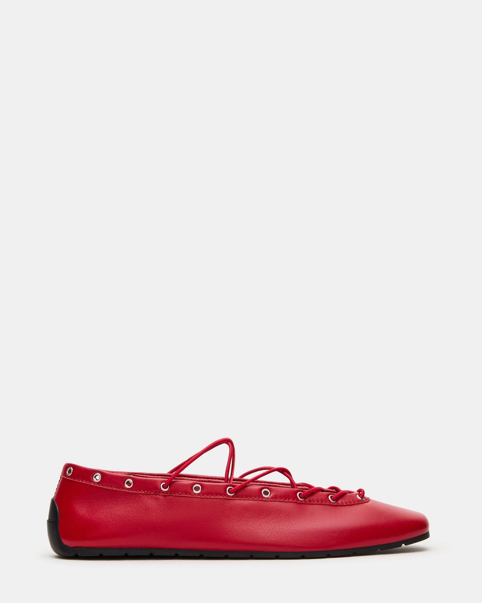 POINTE RED LEATHER Female Product Image