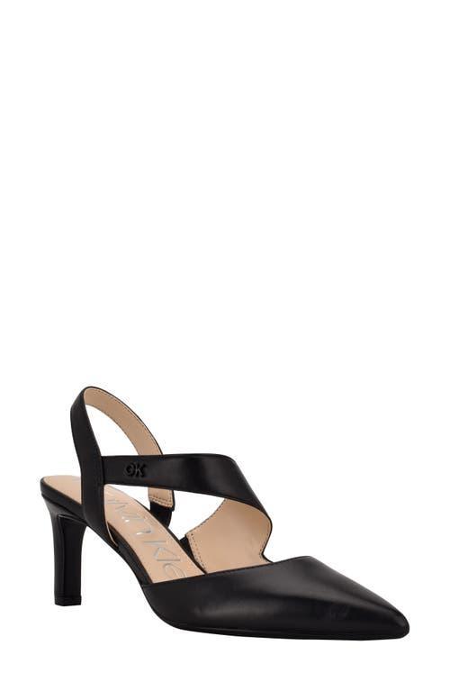 Calvin Klein Larin Leather) Women's Shoes Product Image