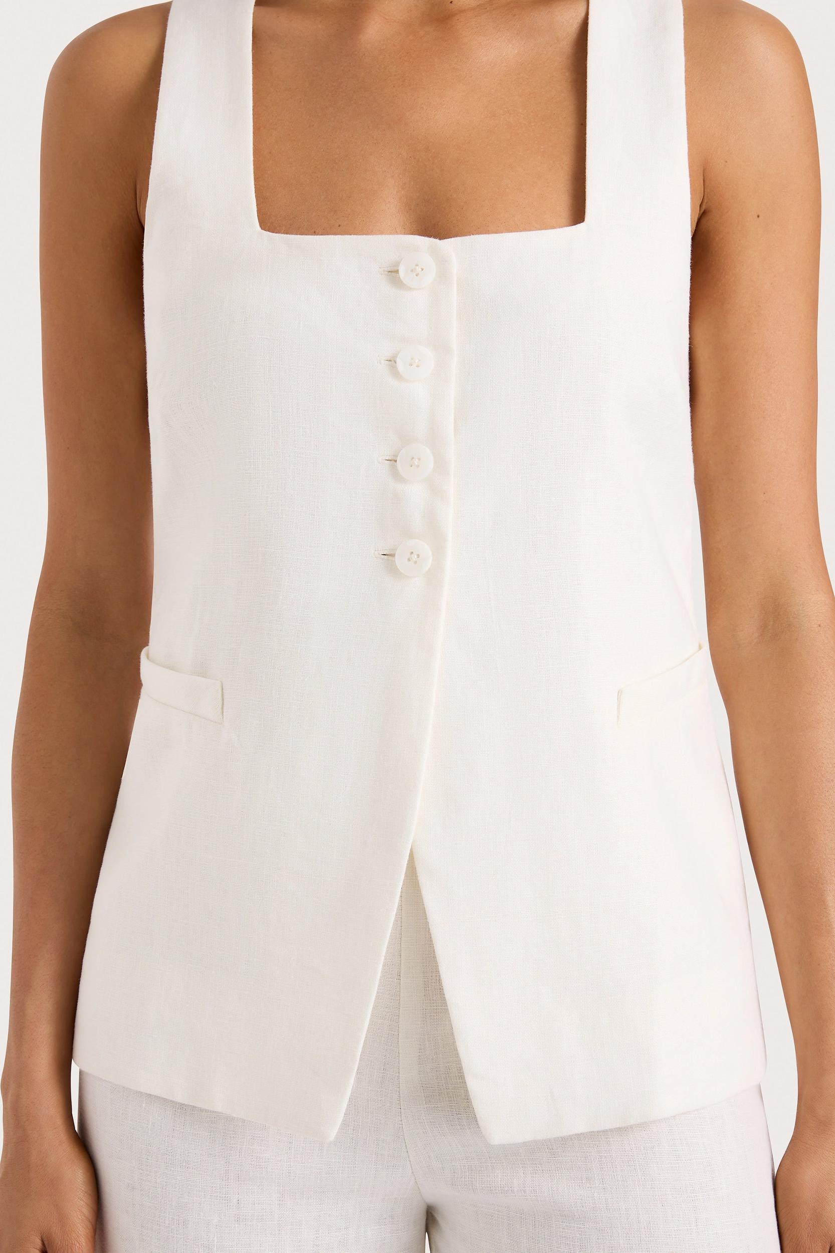 Eloise Mini Dress White Product Image