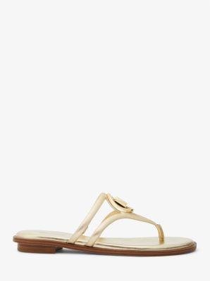 Hampton Metallic Leather Sandal Product Image