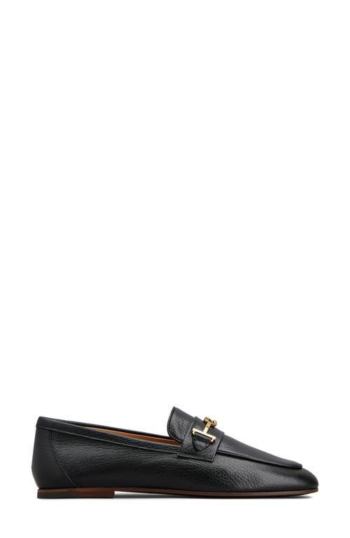 Tods Womens Slip On T Ring Loafer Flats Product Image