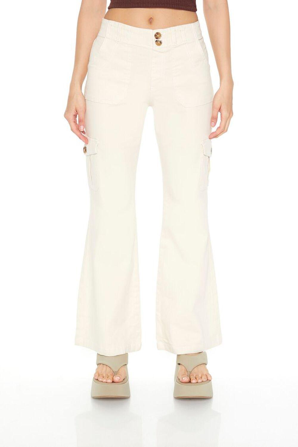 Cargo Flare Pants | Forever 21 Product Image
