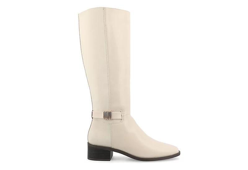 Journee Tru Comfort Foam Womens Londyn Calf Boots Red Product Image