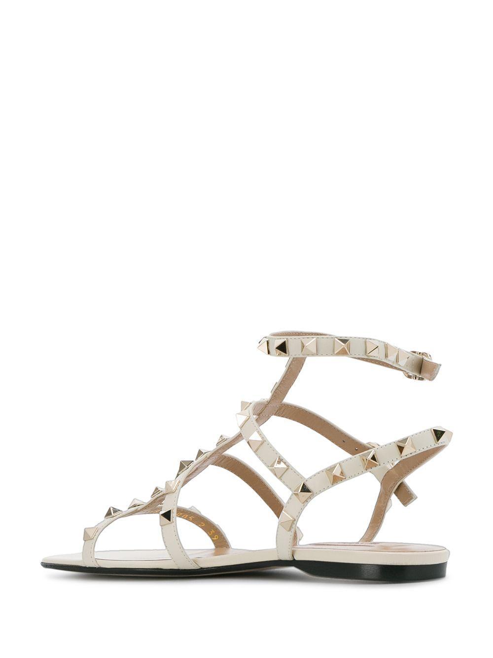Rockstud caged flat sandals Product Image