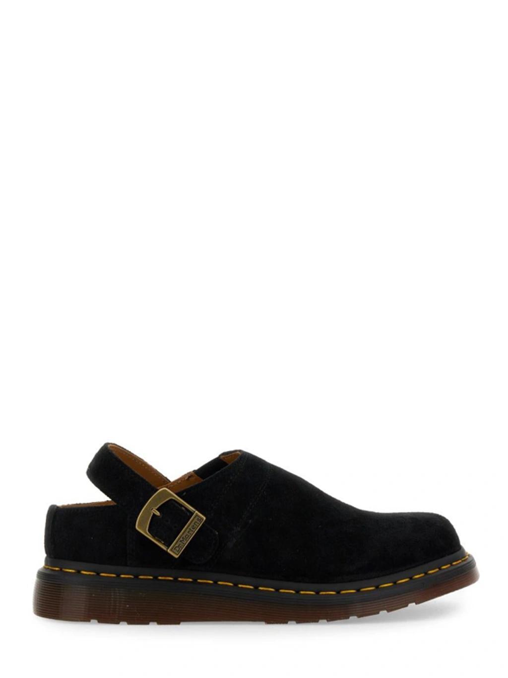 DR. MARTENS' Dr. Martens Isham Round Toe Mules In Black Product Image