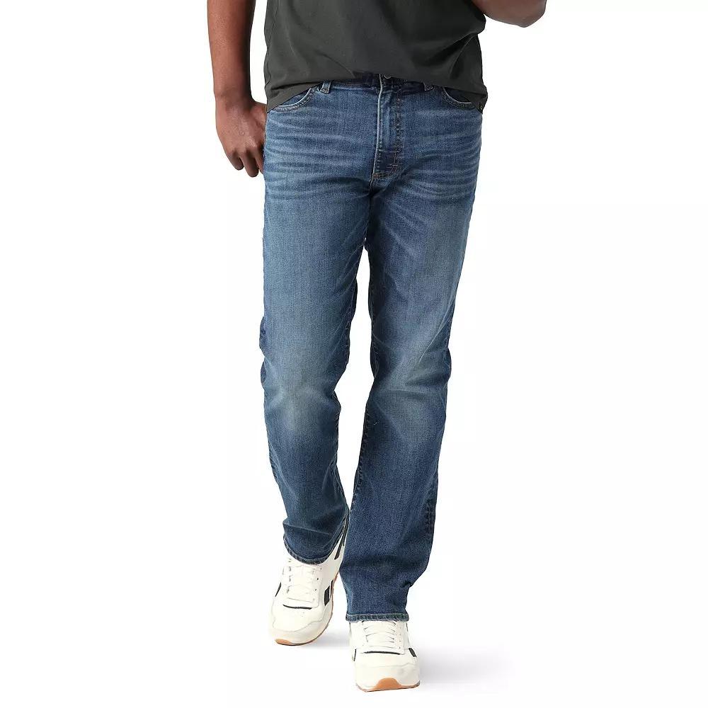 Men's Lee Extreme-Motion MVP Relaxed-Fit Jeans, Size: 38X29, Rinse Product Image