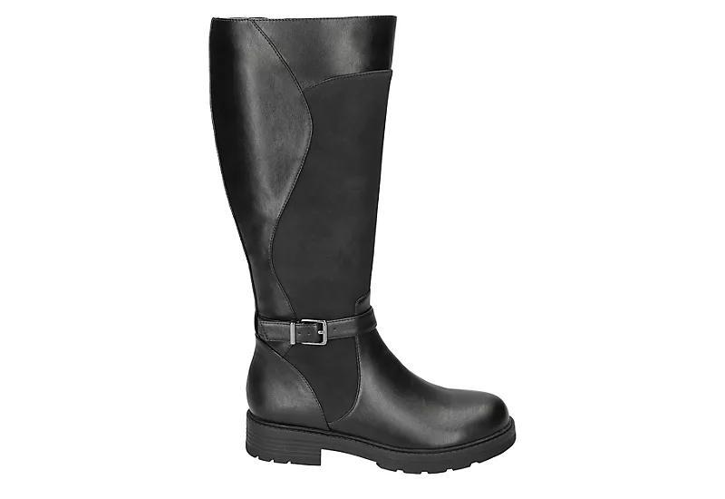 Easy Street Erica Plus Women's Tall Boots, Size: 6, Black Product Image