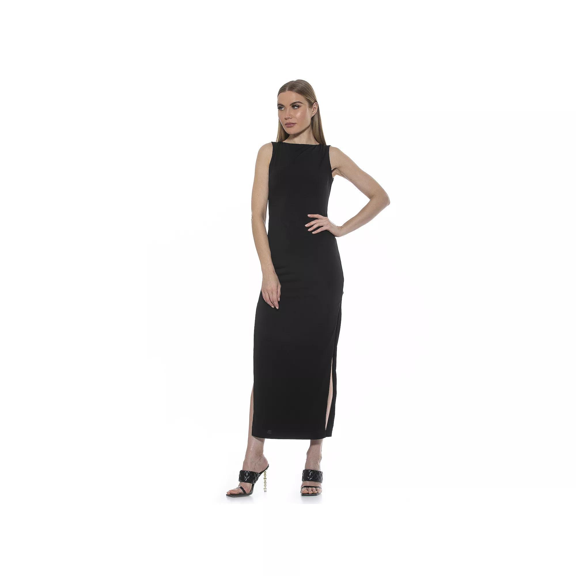 Womens ALEXIA ADMOR Open Back Maxi Dress Product Image