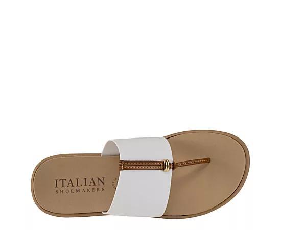 Italian Shoemakers Jahzara Women's Sandals, Size: 10, White Product Image