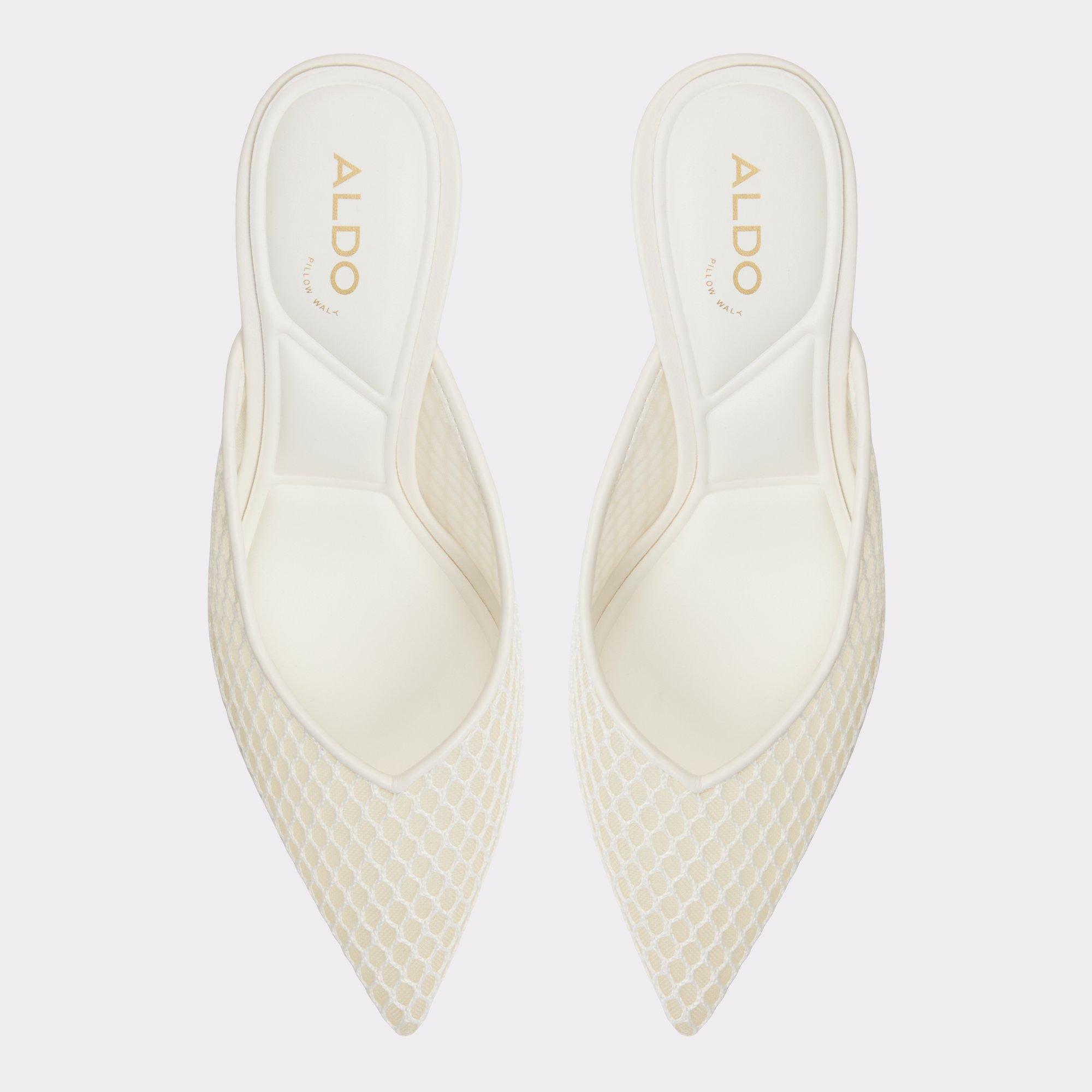 ALDO Gamilia - Women's Kitten Heel - White, Size 12 Product Image