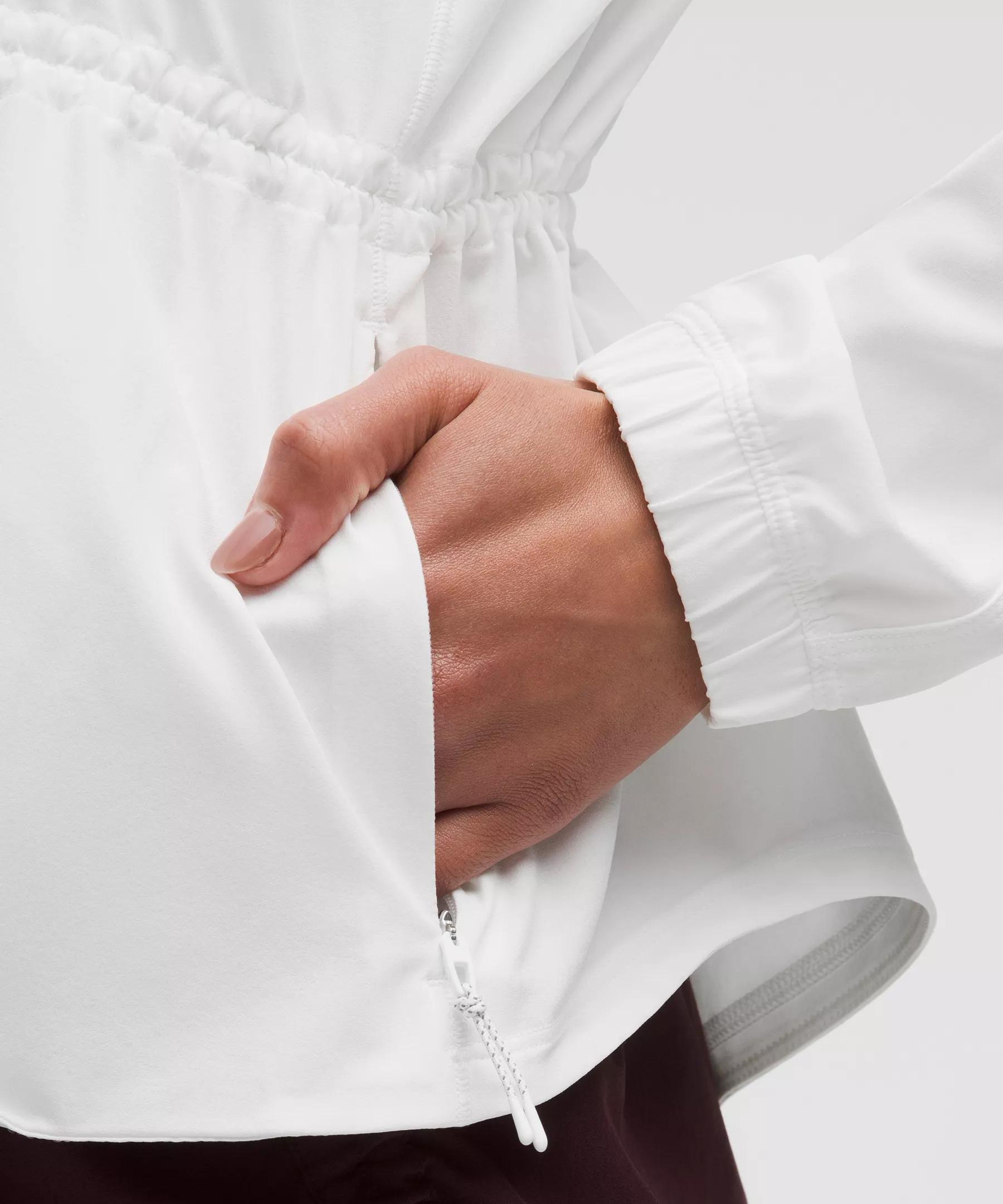 UV-Protective Cinch-Waist Running Jacket Product Image