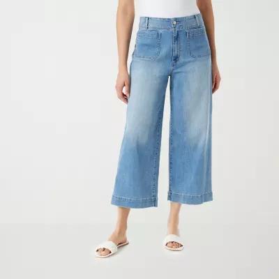 Gloria Vanderbilt Womens High Rise Modern Fit Cropped Pant Product Image