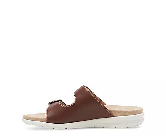 Eastland Avery Women's Slide Sandals, Size: 9, Dark Brown Product Image