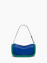 BUMPER-15 LEATHER SHOULDER BAG in blue | JW Anderson US  Product Image