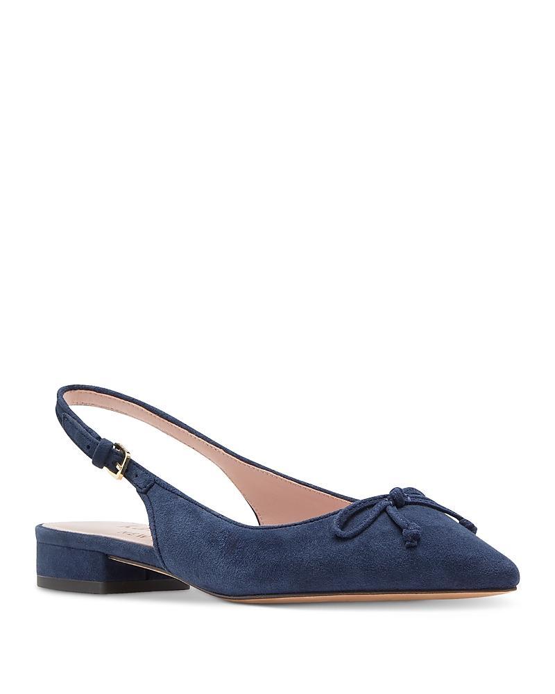 kate spade new york Womens Veronica Flat Pointed Toe Slingback Ballet Flats Product Image