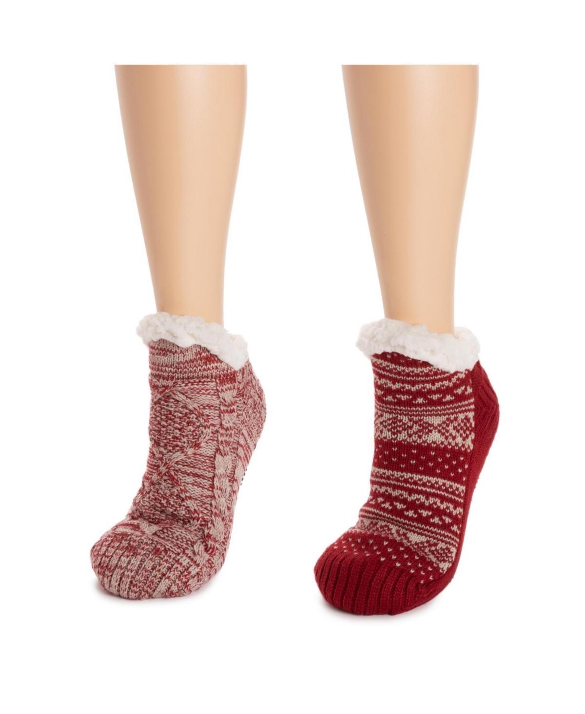 Womens MUK LUKS 2-Pack Short Cabin Socks Product Image