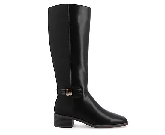 Journee Tru Comfort Foam Womens Londyn Calf Boots Red Product Image