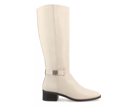 Journee Tru Comfort Foam Womens Londyn Calf Boots Red Product Image