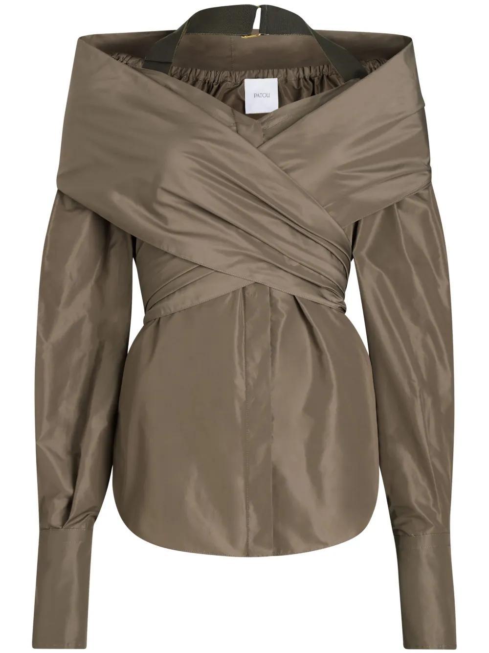 wrap blouse Product Image