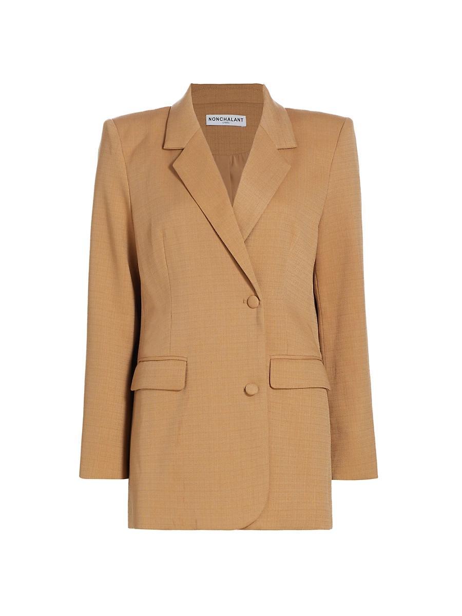Womens Phoenix Button-Back Blazer Product Image