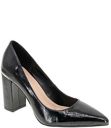 BCBGeneration Midana Patent Block Heel Pumps Product Image