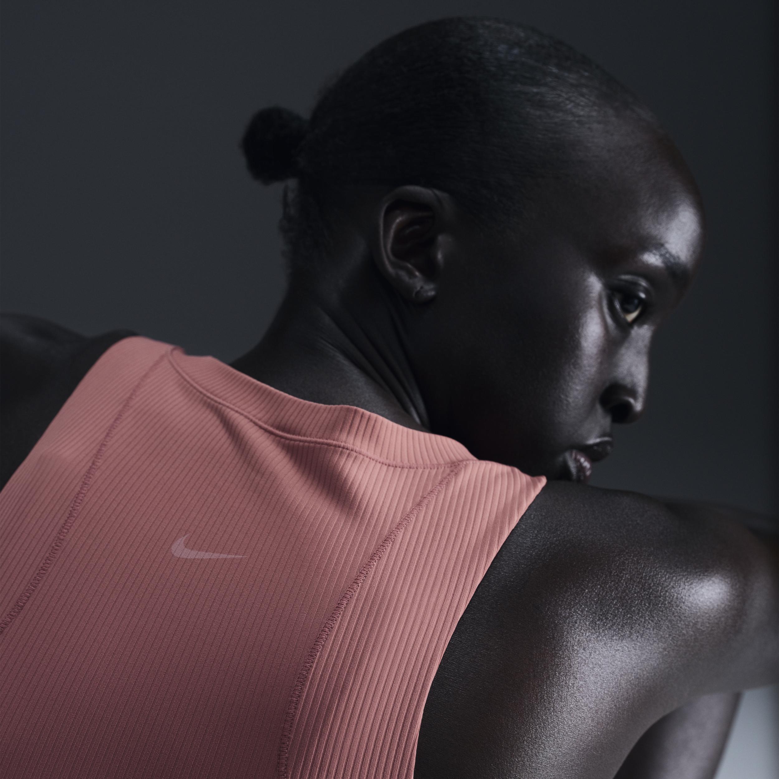 Nike Zenvy Rib Women's Dri-FIT Tank Top Product Image